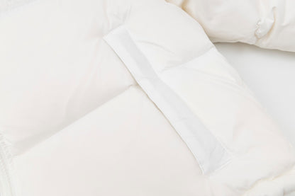 The North Face Nuptse Short Down Jacket "White"