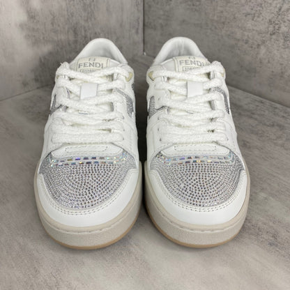 Fendi Match "White-Beige" Crystals
