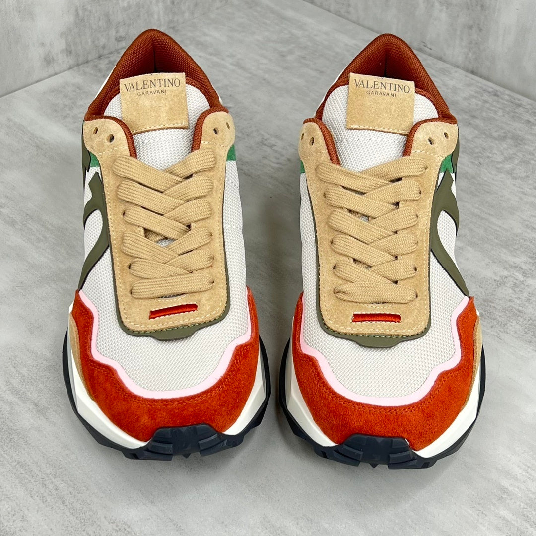 Valentino Garavani Netrunner "White-Brown-Green"