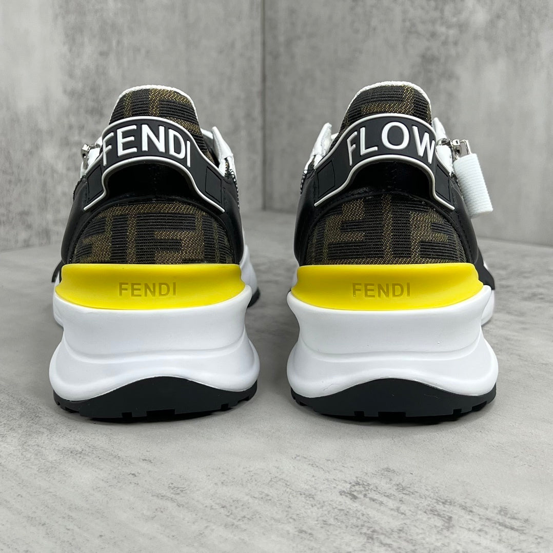 Fendi Flow "White-Black-Yellow"