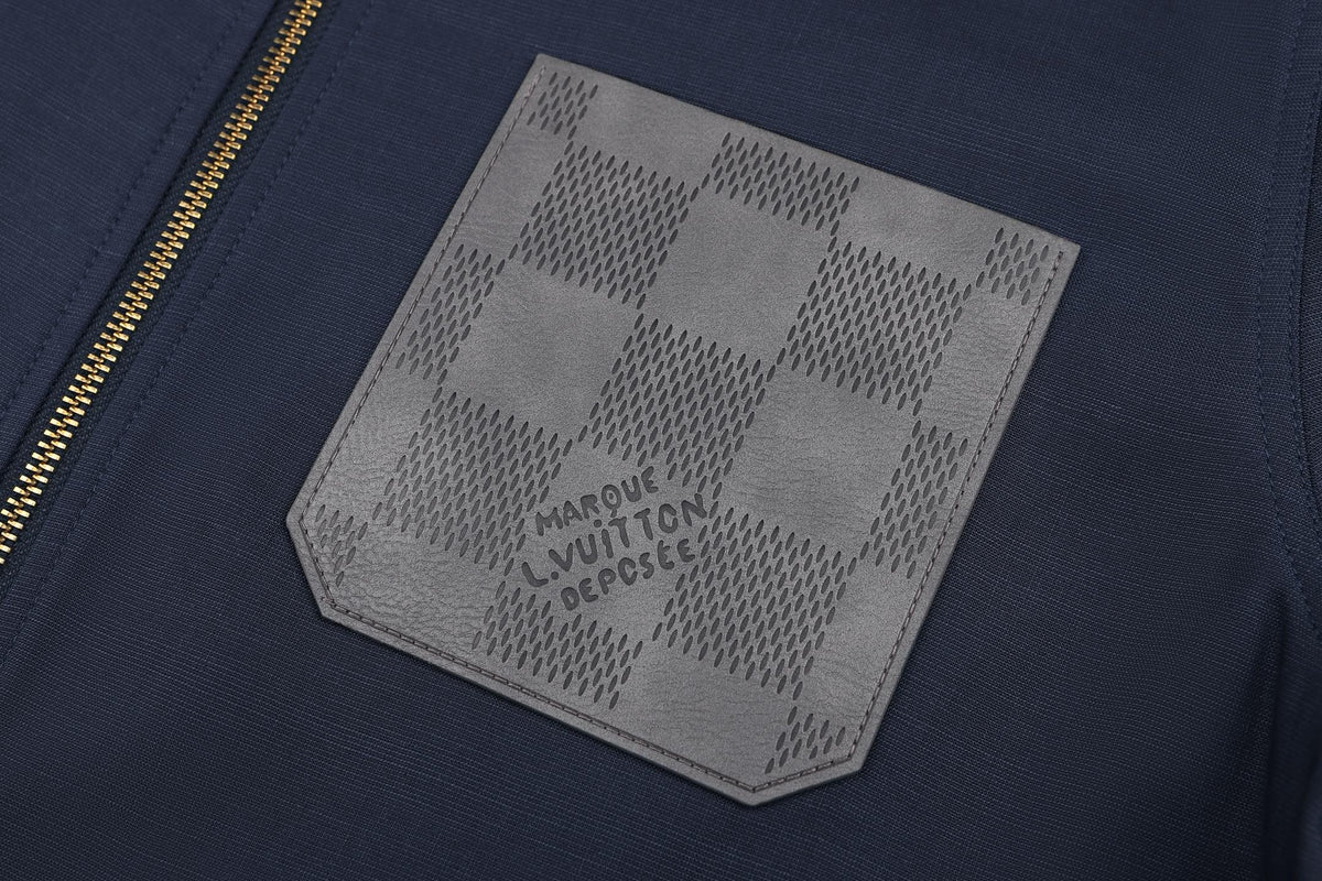 Louis Vuitton Light Linen Workwear Jacket "Navy Blue"
