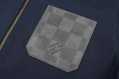 Louis Vuitton Light Linen Workwear Jacket "Navy Blue"