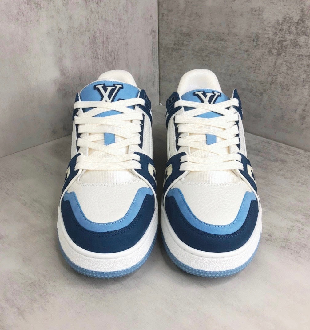 Louis Vuitton Trainers "Blue-White"