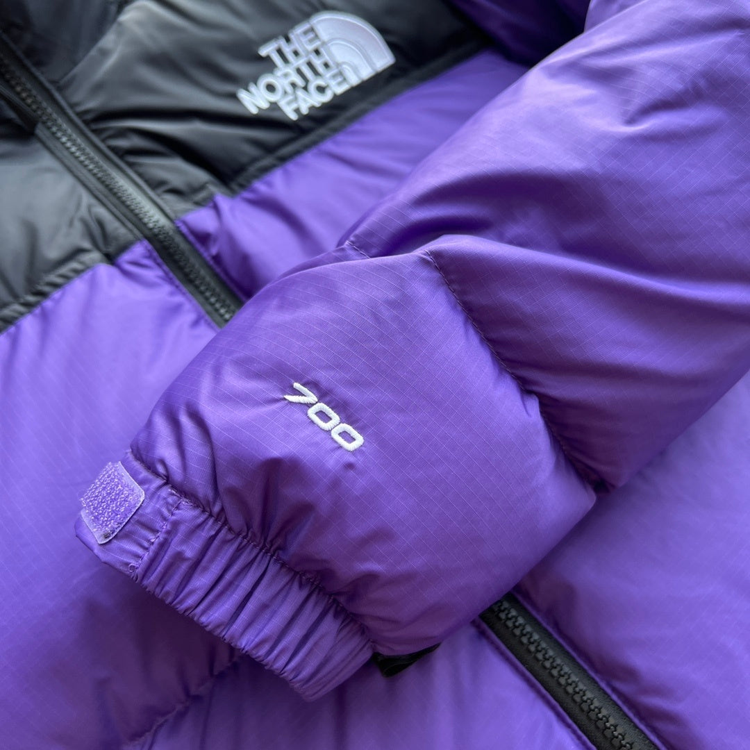 The North Face 700 Down Jacket "Purple-Black"