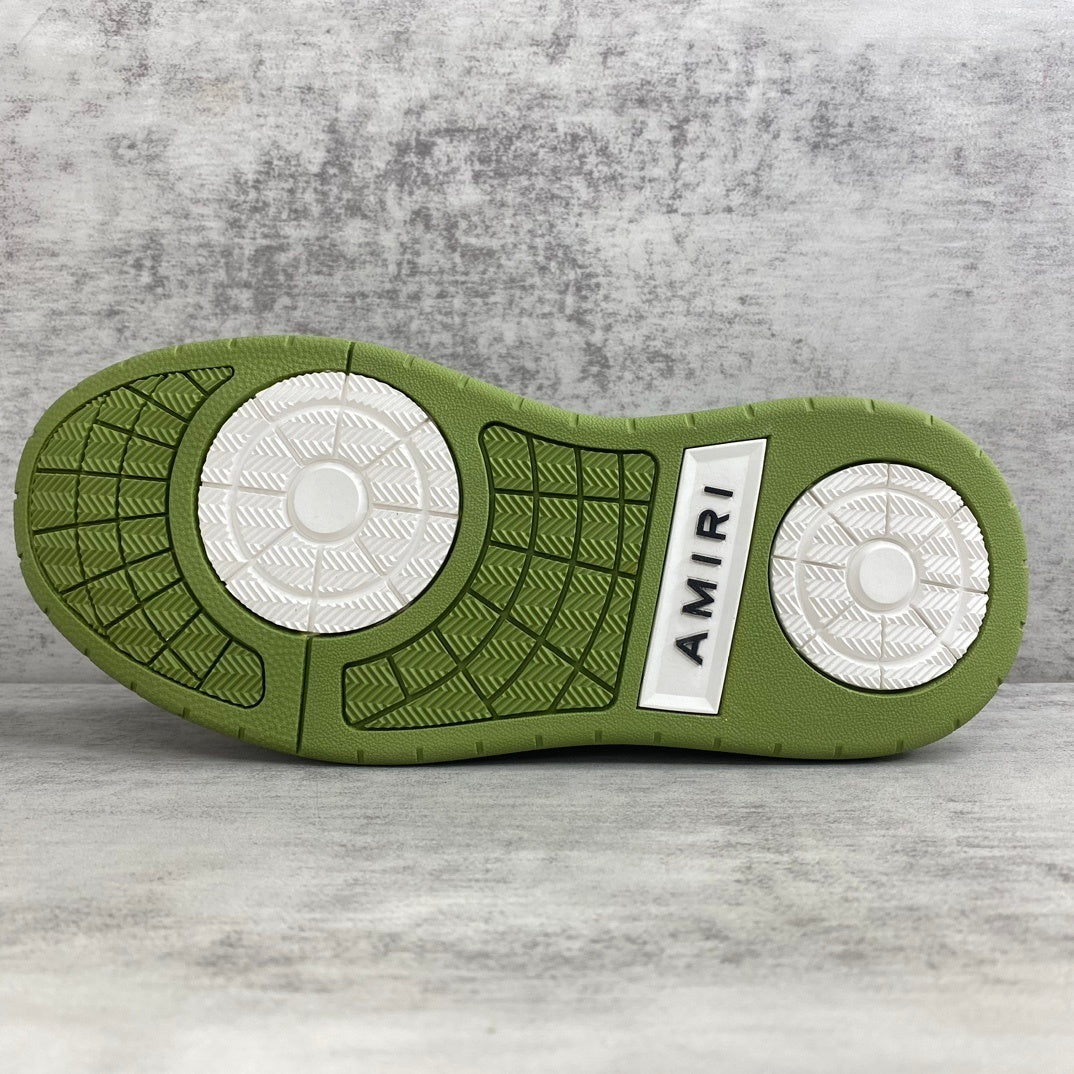 Amiri Classic "White-Green"