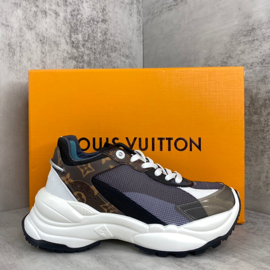 Louis Vuitton Run 55 "White-Black-Beige"