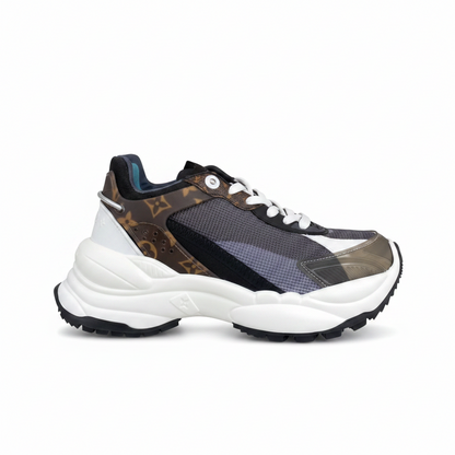 Louis Vuitton Run 55 "White-Black-Beige"