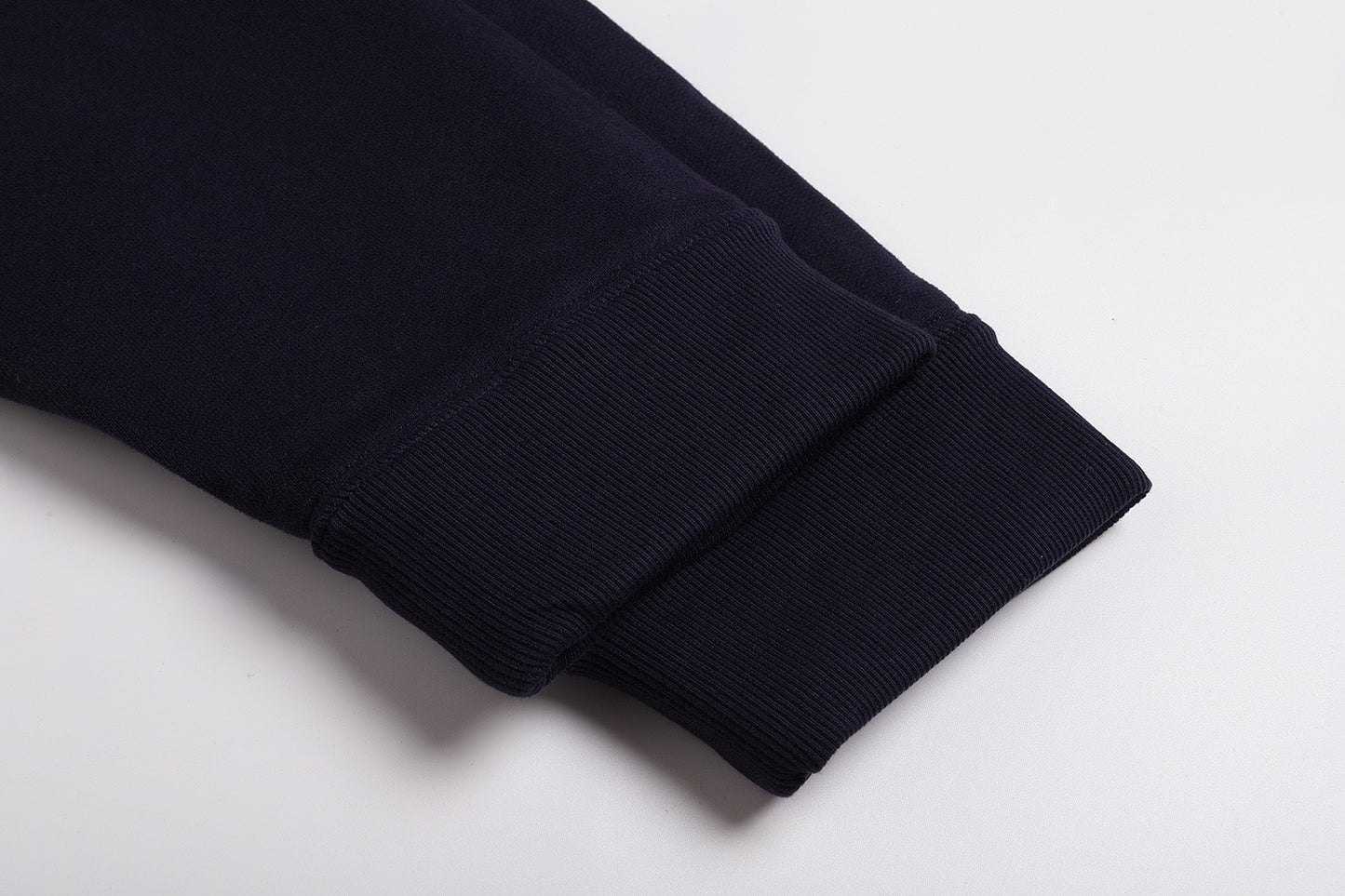Miu Miu Jersey Zip-up Hoodie "Navy"