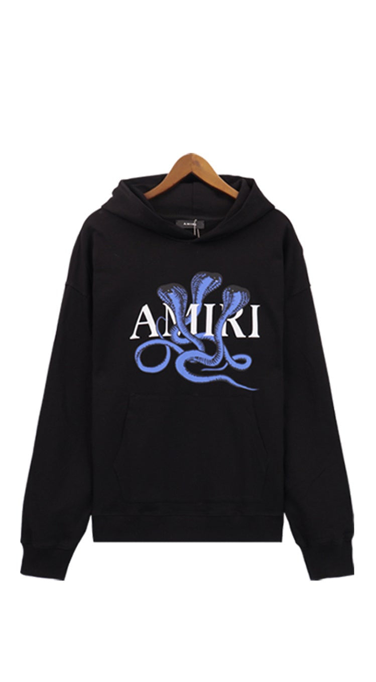 Amiri Poison Hoodie "Black-Blue"