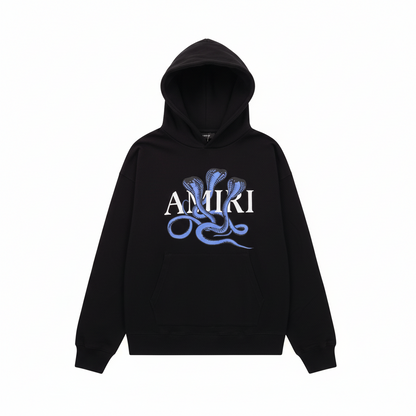 Amiri Poison Hoodie "Black-Blue"