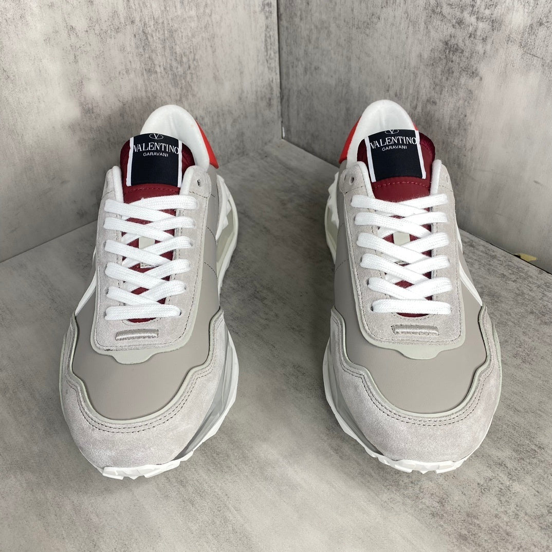 Valentino Garavani Netrunner "Grey-White-Red"