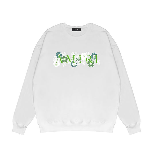 Amiri Floral Sweatshirt "White"