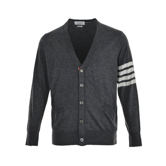 Thom Browne 4-Bar Cardigan "Grey"