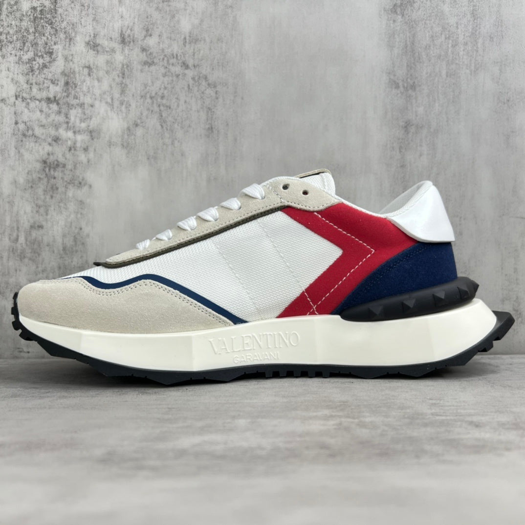 Valentino Garavani Netrunner "White-Red-Blue"
