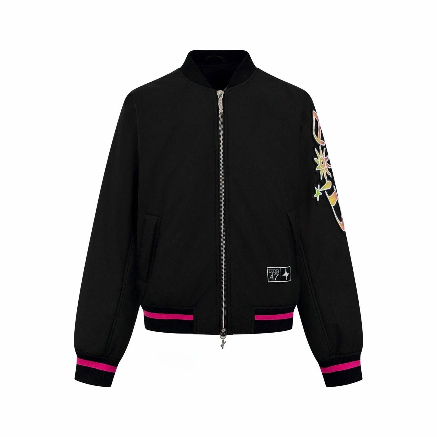 Dior x Lewis Hamilton Blouson Jacket "Black Technical Fabric"