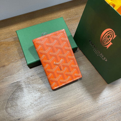 Goyard Saint-Pierre Card Wallet "Orange"