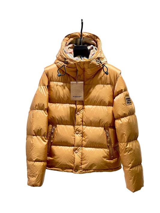 Burberry Detachable Sleeve Down Jacket "Gold"