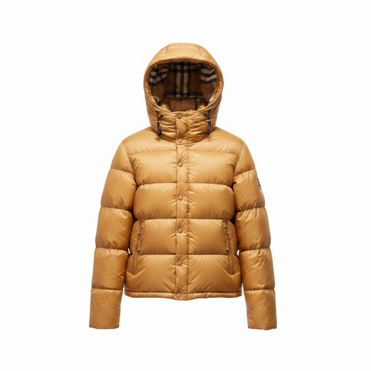 Burberry Leeds Detachable Sleeve Down Jacket "Gold"