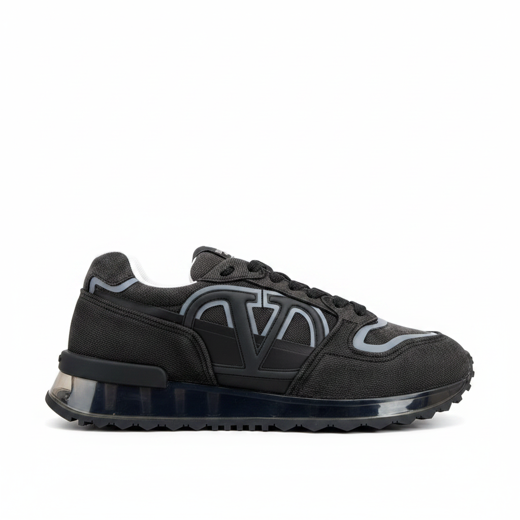 Valentino Garavani V-Logo "Black Denim"