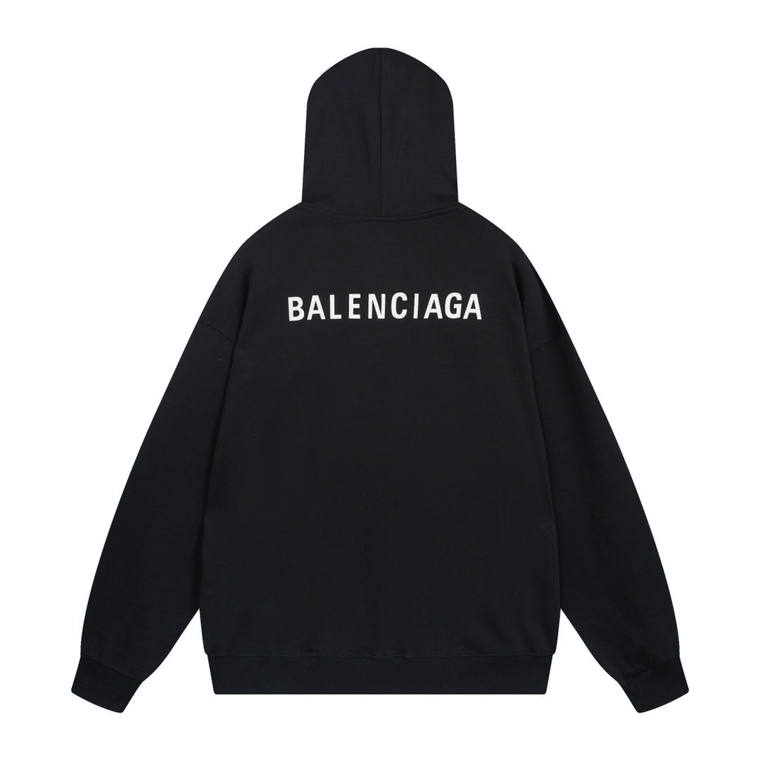 Balenciaga Hoodie "Black-White"