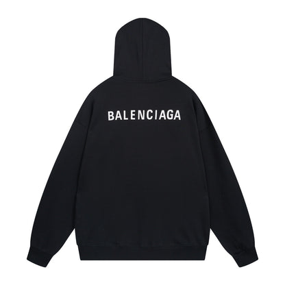 Balenciaga Hoodie "Black-White"