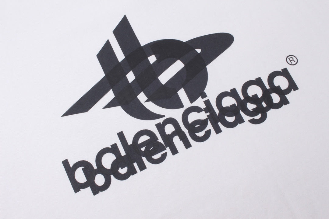 Balenciaga Hoodie "White-Black"