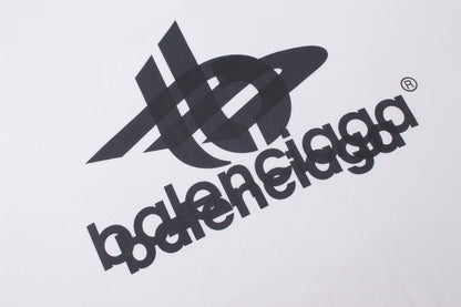 Balenciaga Hoodie "White-Black"