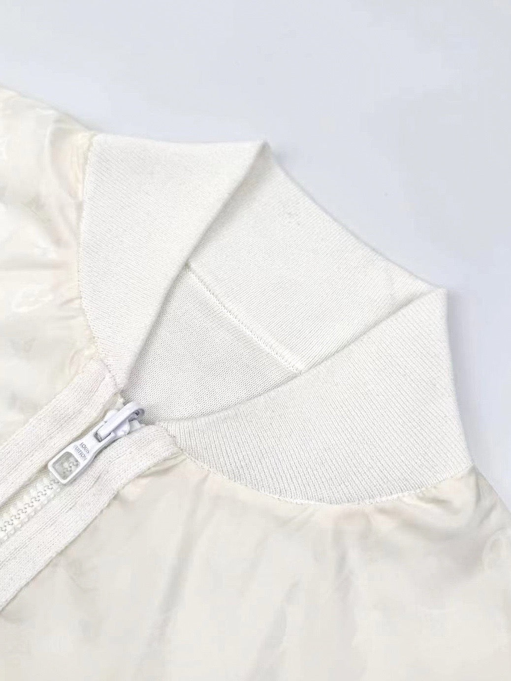 Louis Vuitton Monogram Reversible Light Bomber "Almond Milk"