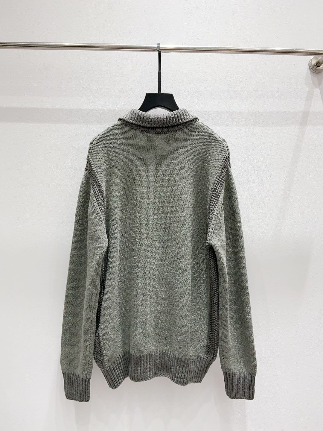 Louis Vuitton Zippered Textured Overshirt "Cameo Green"