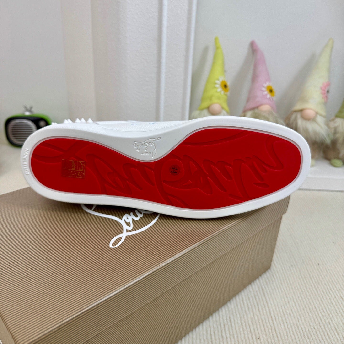 Christian Louboutin Seavaste 2 Orlato Flat "White"