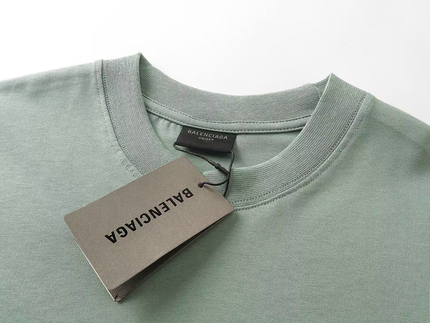 Balenciaga Nano BB T-Shirt "Green"