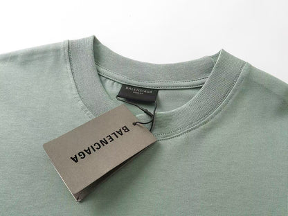 Balenciaga Nano BB T-Shirt "Green"