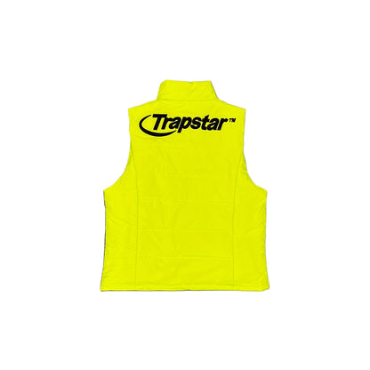 Trapstar Hyperdrive Down Vest "Lime-Black"