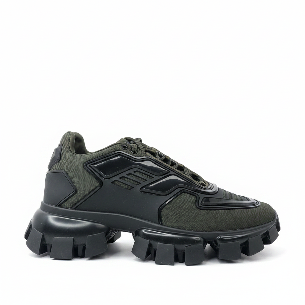Prada Cloudbust Thunder Low "Army Green"