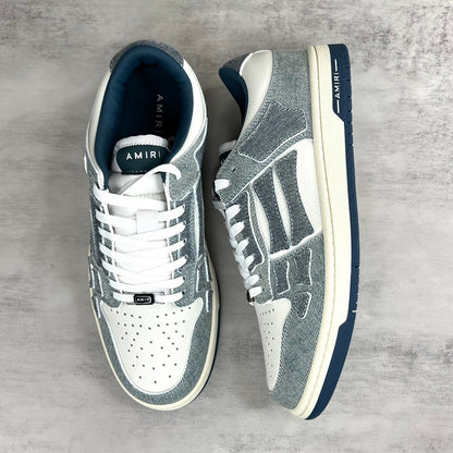Amiri Skel Top Low "Denim Slate Blue"
