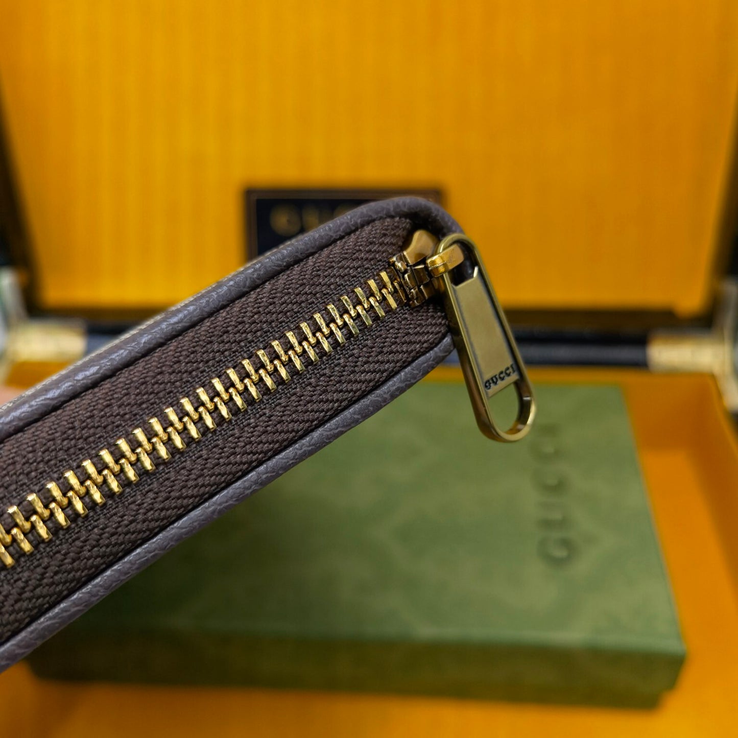 Gucci Ophidia Zip Around Wallet