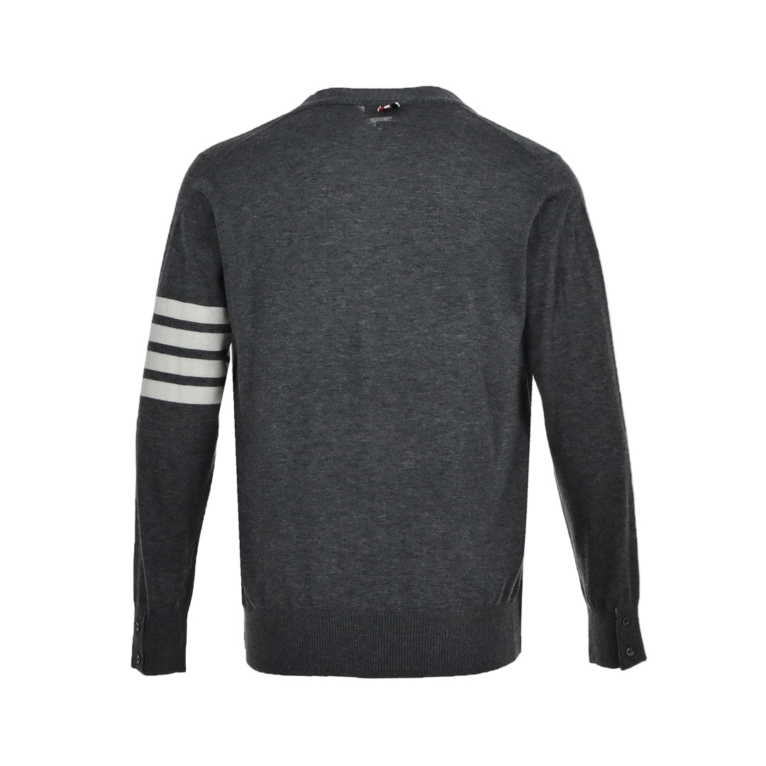 Thom Browne 4-Bar Cardigan "Grey"