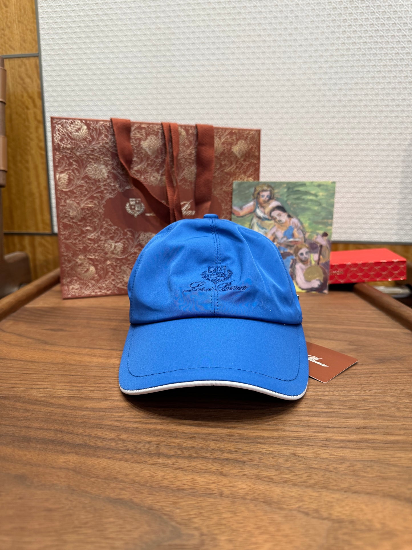 Loro Piana Baseball Hat "Blue"