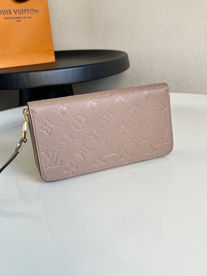 Louis Vuitton Zippy Wallet "Monogram Empreinte Leather"
