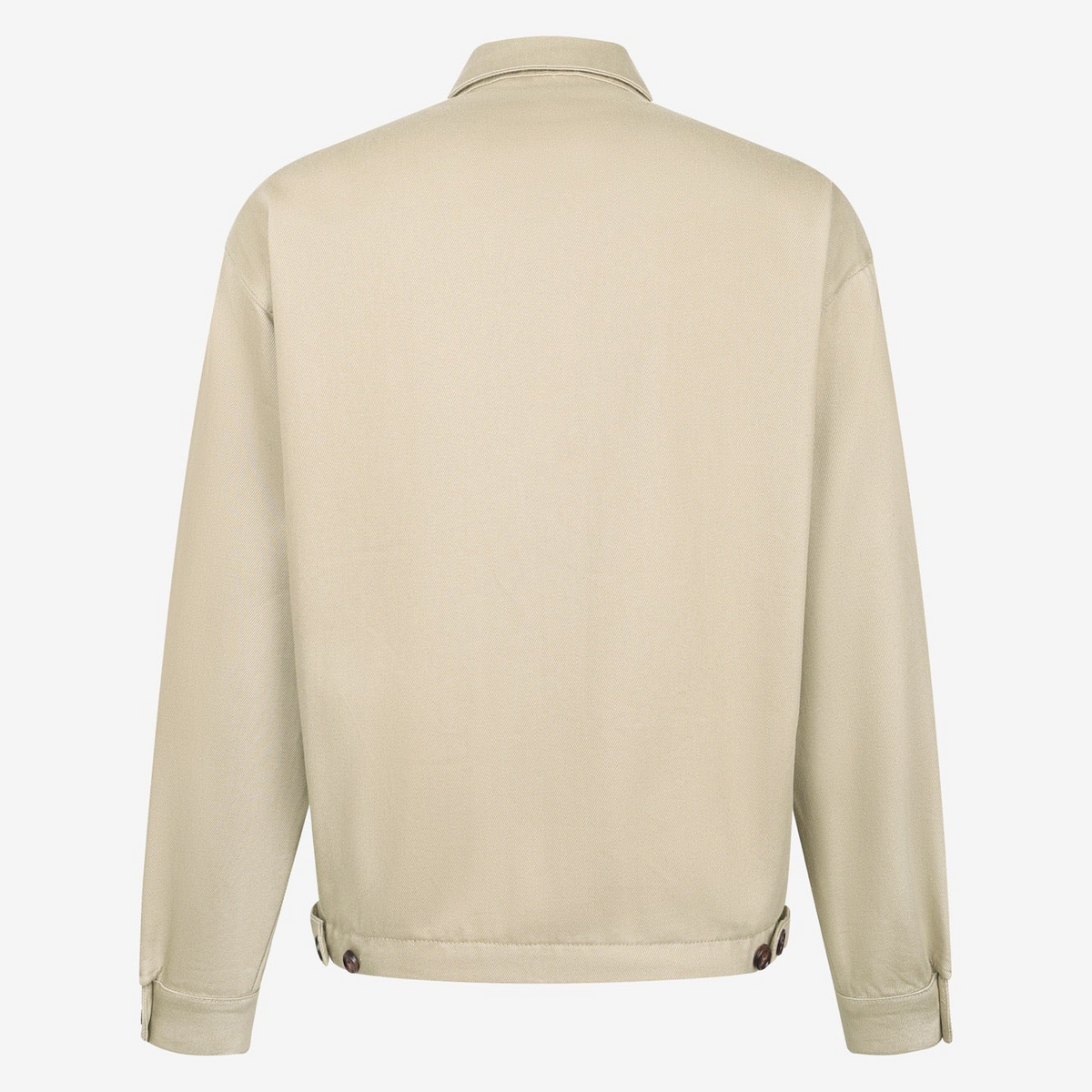 Prada Denim Blouson Jacket "Sand"