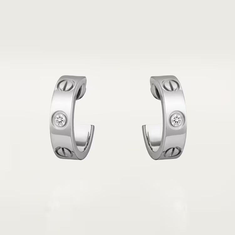 Cartier LOVE Hoop Earrings