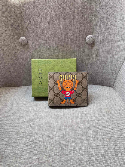 Gucci GG Supreme Cat Print Wallet