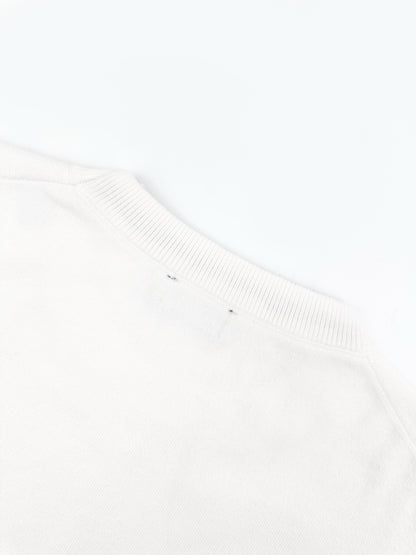 Zegna High Performance Wool Crewneck Sweater "White"
