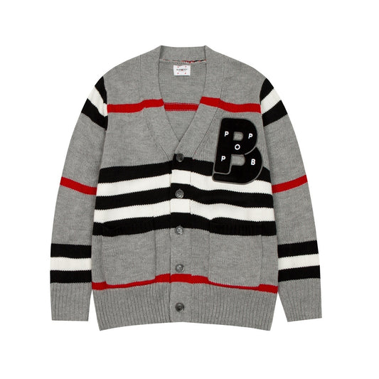 POP Trading Company x Burberry Cardigan "Grey"