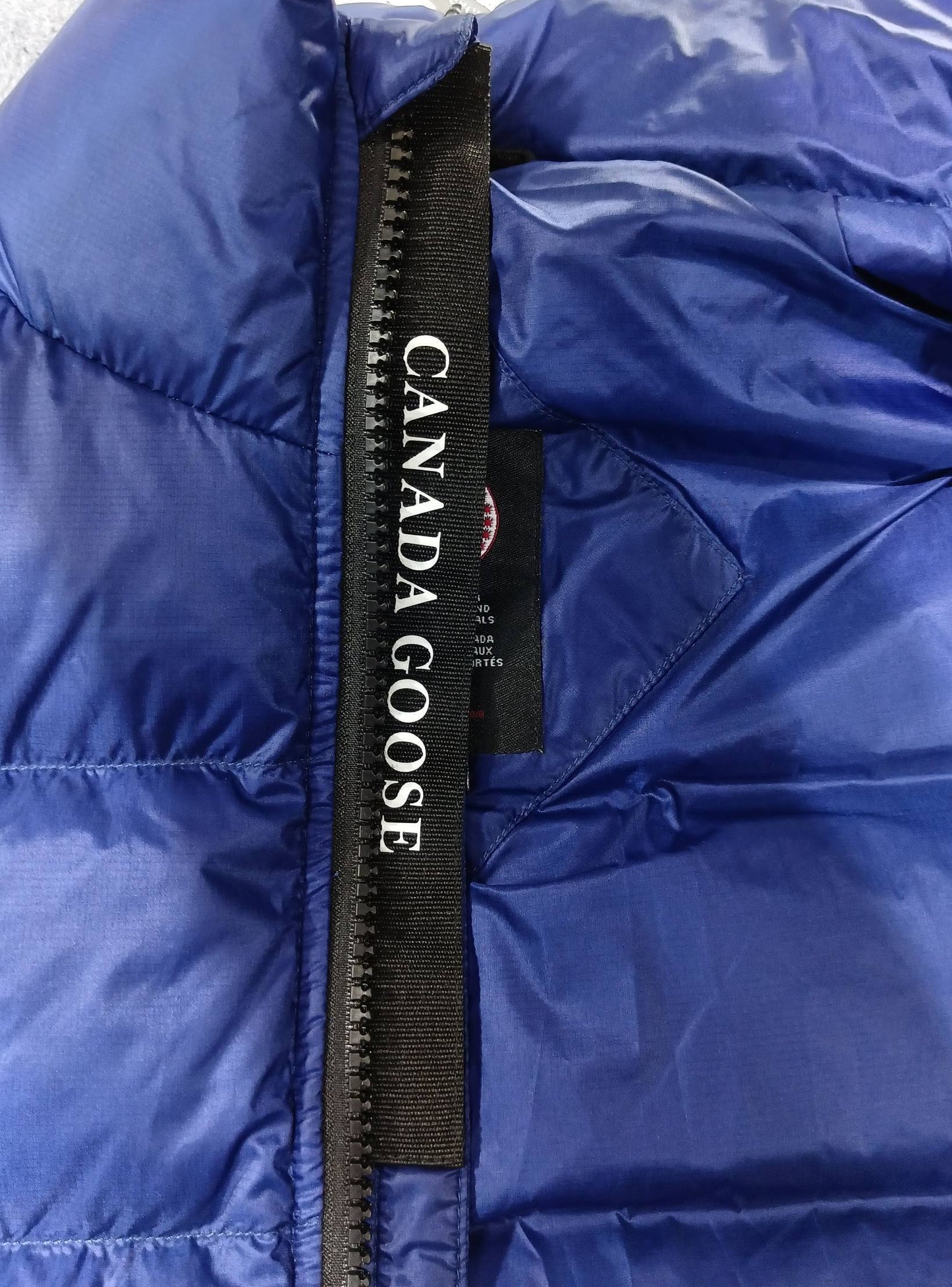 Canada Goose Crofton Down Vest "Blue"