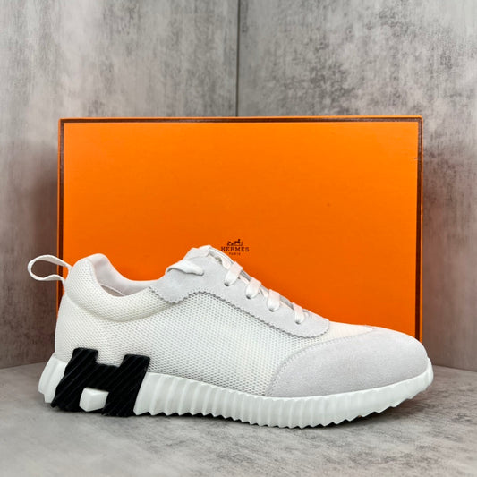Hermes Bouncing Sneakers "White-Grey"
