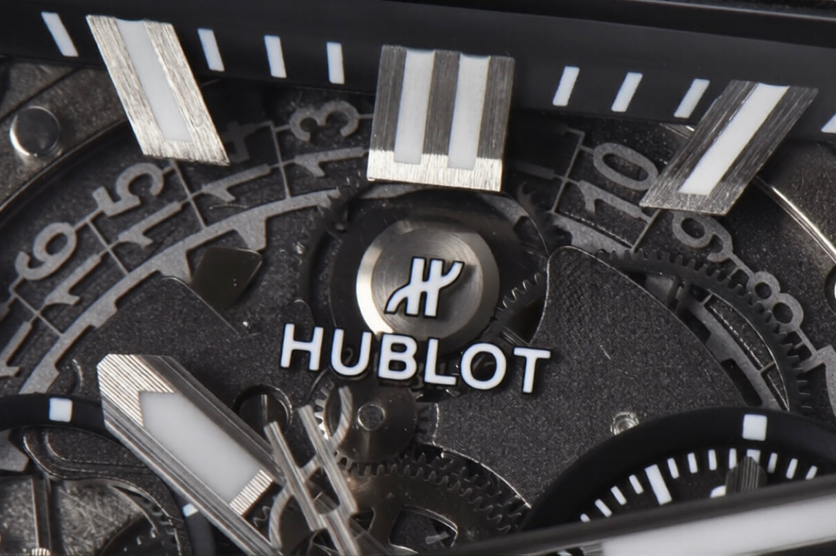 Hublot Square Bang Unico 42mm White Rubber Strap White Dial