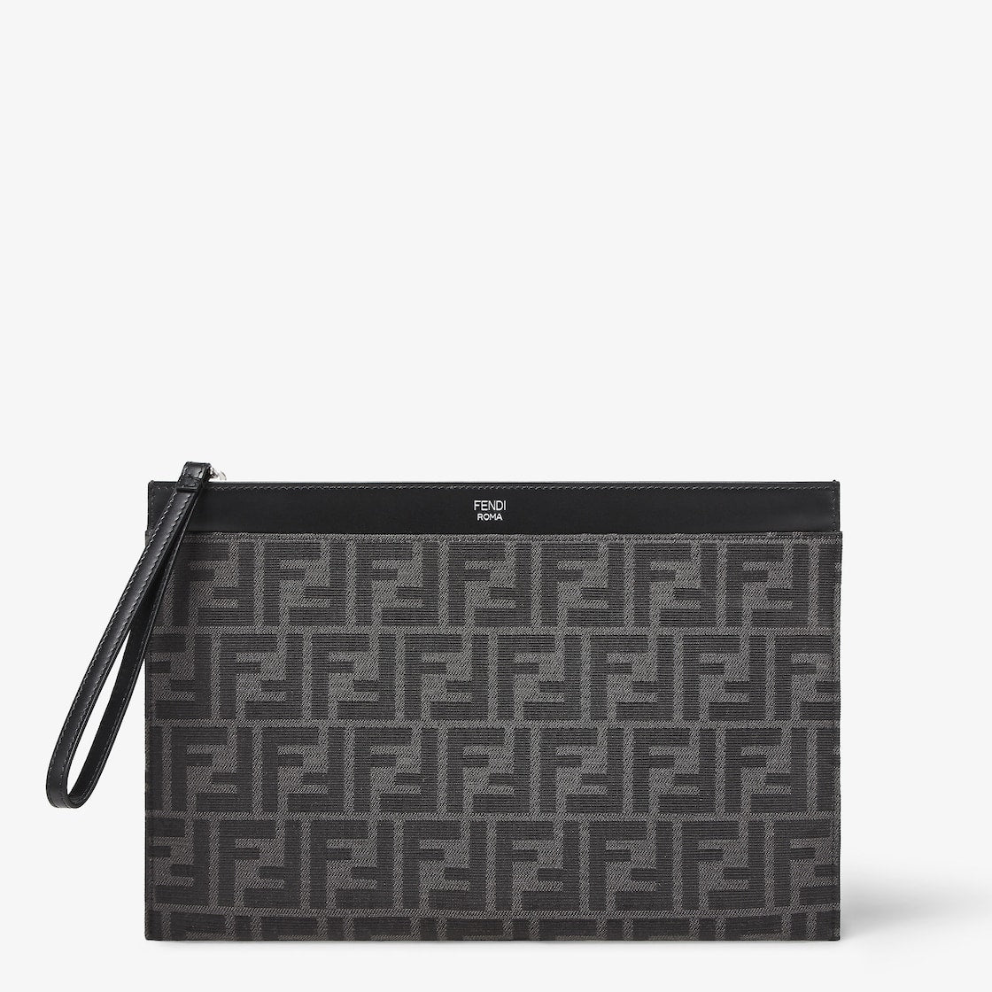 Fendi FF Jacquard Flat Pouch
