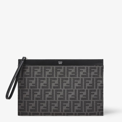 Fendi FF Jacquard Flat Pouch