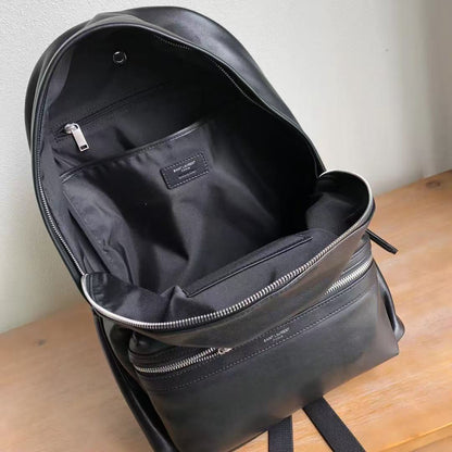 Saint Laurent City Leather Backpack